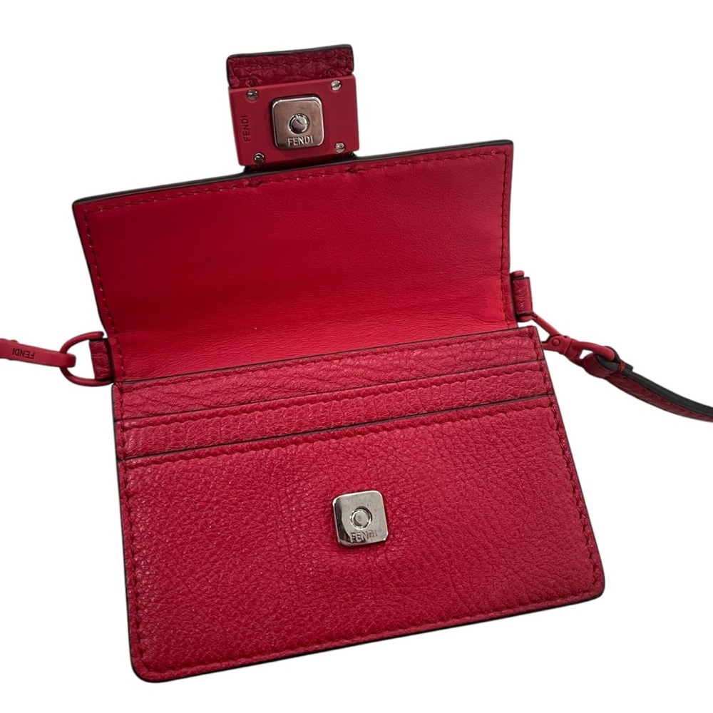 Fendi Micro Flat Baguette Crossbody Wallet Bag - Picture 6 of 12